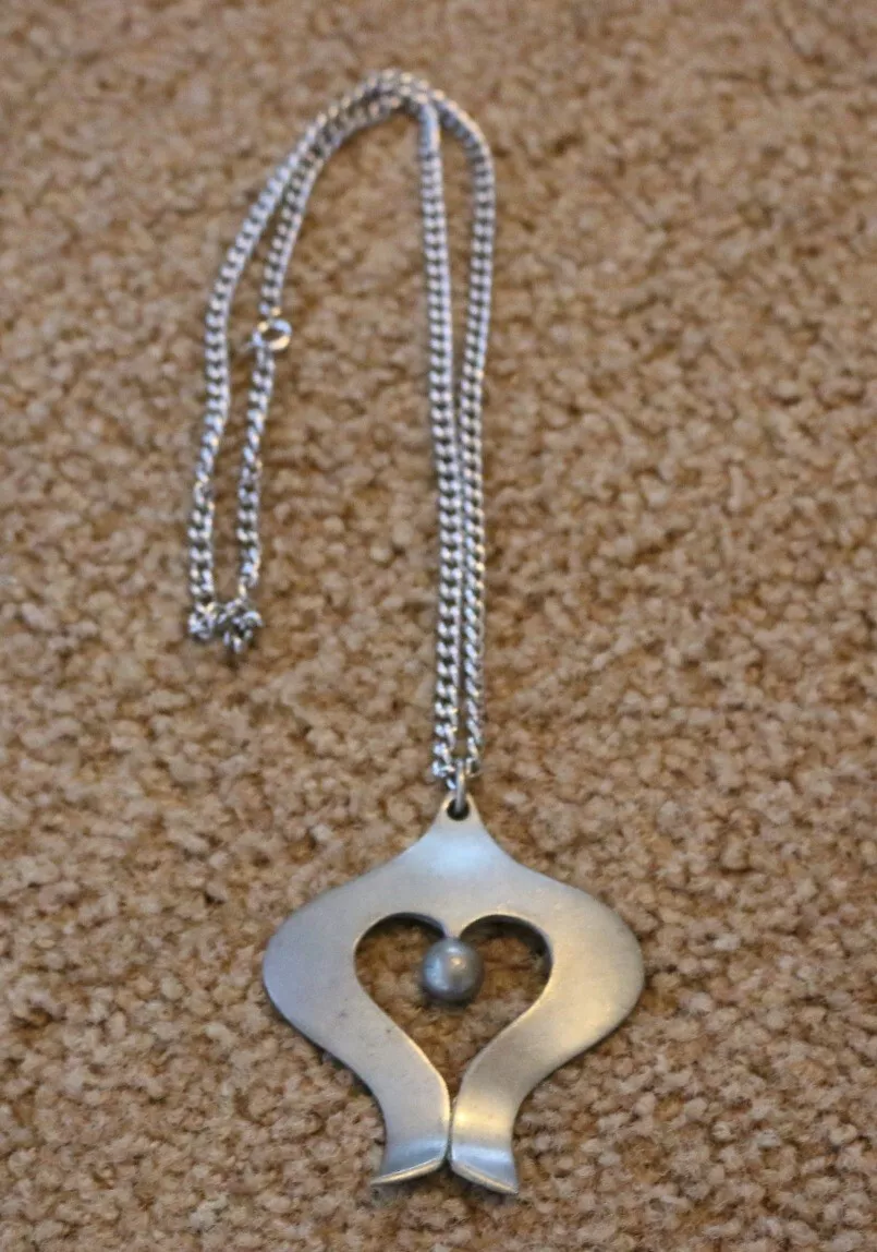 Pewter necklace shop