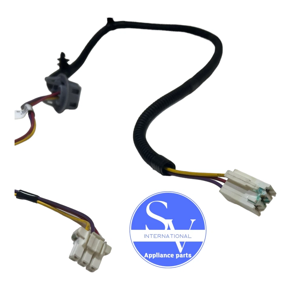 Arnés de cables de bloqueo de tapa de lavadora GE WH19X24141 290D2250G001 Foto 2 de 2