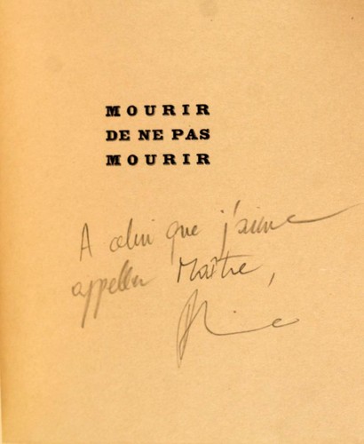 Paul Éluard Max Ernst Leather Binding 1924 Mourir De Ne Pas Mourir - Picture 4 of 6