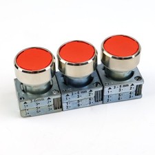 Siemens Push Button 3SB3 500-0AA21 (3pcs) NOV
