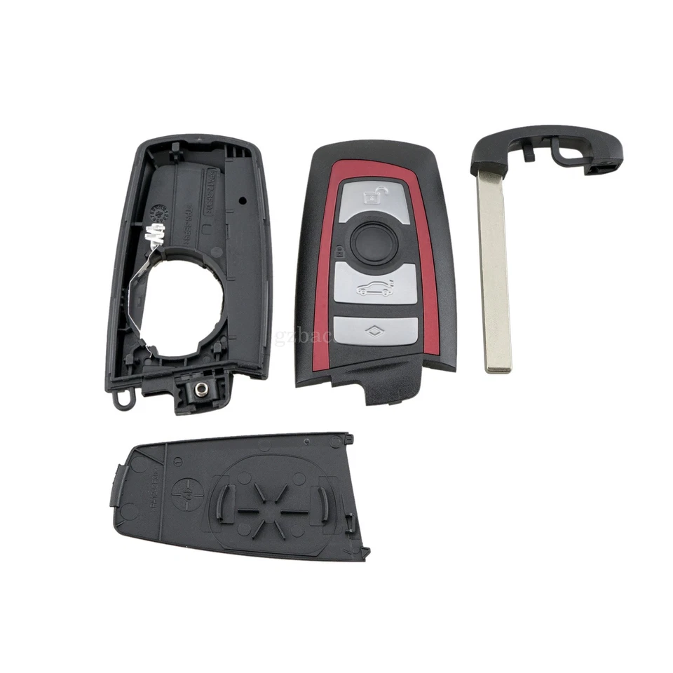 2 Para BMW 320i 328i 528i 335i X3 F32 F33 F36 Mando a distancia Llavero Carcasa Carcasa Pad 4Btn Foto 3 de 4