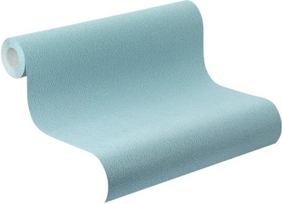 Rasch Vliestapete 475524 Selection uni türkis 10,05 x 0,53 m  Vliestapete