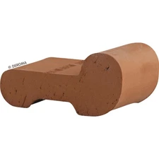 Deroma 1.6 In. Red Terra Cotta Planter Feet (3-Pack) M9330FZ Deroma M9330FZ