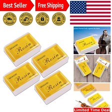 4 Pack Low Dust Rosin for Violin, Viola, and Cello - Handmade Quality  Comfort