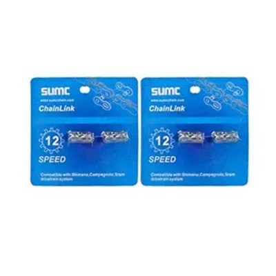 6/7/8/9/10/11/12 Speed Quick Link 4 Pairs Reusable Bicycle C Color: 12s silver
