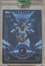 Ja Morant 2025-26 Topps Midnight #/35 Night Owls SSP No.11 #33/35