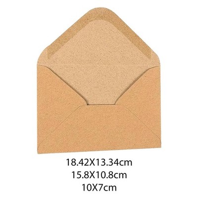 100 x Mini-Umschläge, Geschenkkarten-Umschläge für Babypartys, Geburtstage,