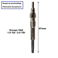 Newparts VorglüHkerze FüR Golf 5 Passat Touran 1.9 TDI 2.0 TDI 90 105 140
