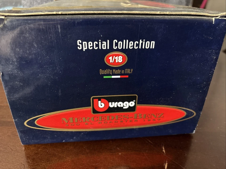 Burago 1/18 - 1957 Mercedes 300SL Roadster - Special Collection COD 3023 - Image 4 of 4