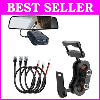 Uniden Radar Detector Mount & Hard Wire Power Cord Kit`