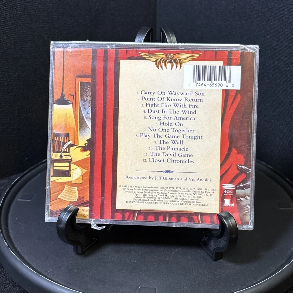 Kansas CD Lot. Live At The Whiskey. Leftoverture. Best Of (sealed) Foto 2 de 4