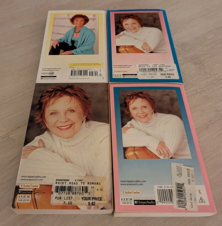 Janet Evanovich Romance Lot of 4 Naughty Neighbor Rocky Road Love Overboard Foto 2 de 2