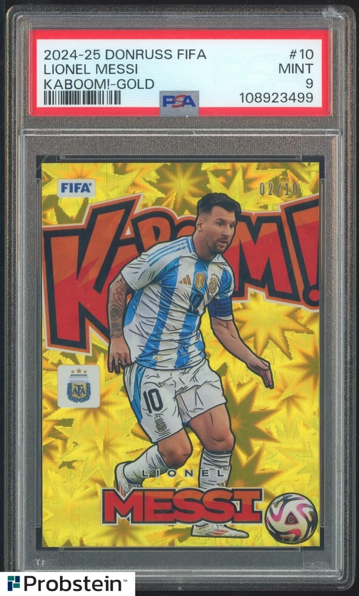 Футбольная спортивная карточка Panini Lionel Messi одинарная