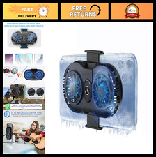 Phone Cooler Radiator with Dual Cooling Chip for Mobile Gaming  Live Streaming