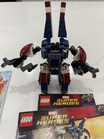 Lego Marvel And DC Lot 8 Sets Incomplete 76097 70911 76101 76059 76077 76048