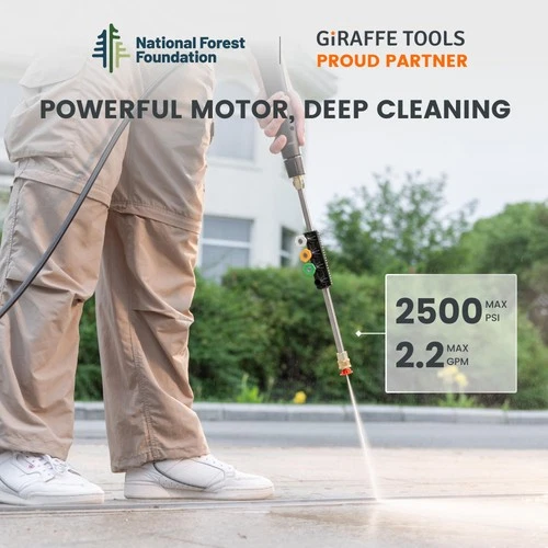 Giraffe Tools Grandfalls Retractable Pressure Washer G20 Pro - Thumbnail 3