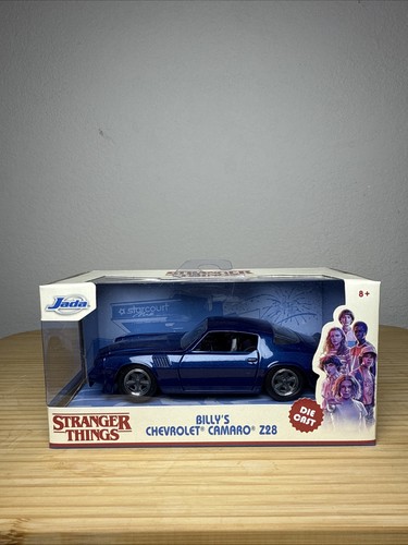Jada Toys Billy's Chevrolet Camaro Z28 Dark Blue with Collectible Coin Stranger Things (2016) TV Series 1/24 Diecast Model Car 31110 : Buy Online at Best Price in KSA - Souq is now