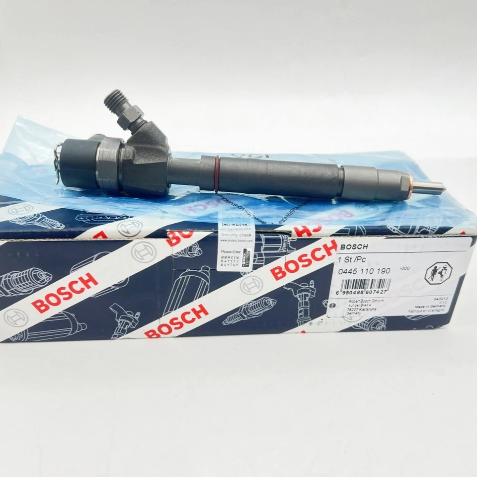 4x  0445110190 Fuel Injectors For Mercedes Benz Sprinter 6110701687 0445110189 - Imagem 2 de 4