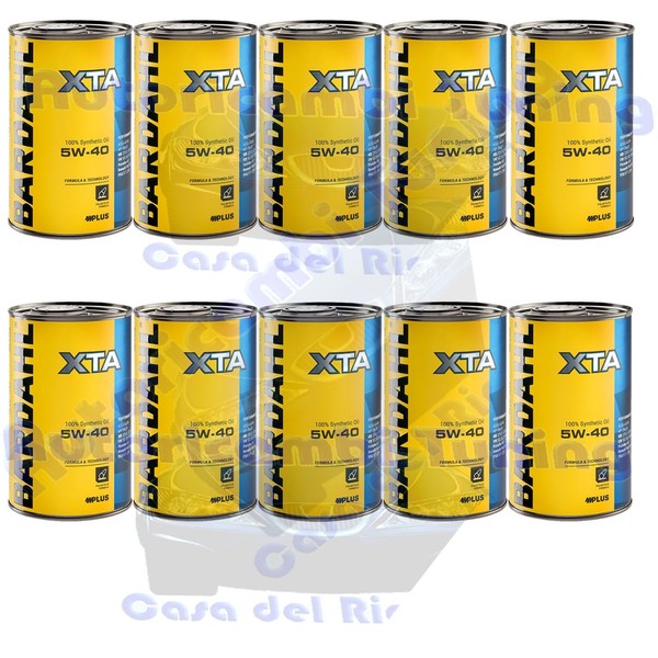 Bardhal Bardahl Xta Polarplus Mplus 5W40 Acea A3B4 ÖL Wechsel Auto 10 Liter-image