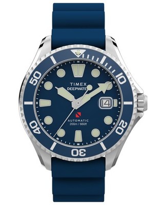 Timex Deep Water Meridian Blau Herren Armbanduhr TW2Y39900