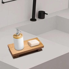 Holzsockelständer Rustikales Fußtablett für Tischhochzeit Küchentheke