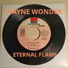 Masterpiece reggae 7 inch WAYNE WONDER/ ETERNAL FLAME