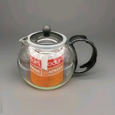 Bodum Teapress- Glass Teapot w/Infuser Basket 4 Cup Tea Maker
