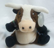 COKE Coca Cola Argentina VACA THE LONG HORN COW 5" Bean Bag STUFFED ANIMAL NEW