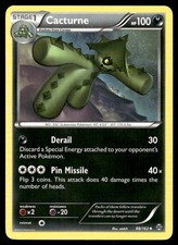 Pokemon Cards Cacturne 88/162 BREAKthrough XY Uncommon NM