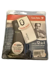 SanDisk ImageMate SDDR-89 12-in-1 USB 2.0 Flash Memory Card Reader ~ New