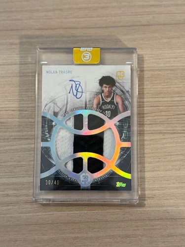 Nolan Traore 2025-26 Topps 3 Three #30/49 RPA Relic Autographs Prime Auto RAP-NT