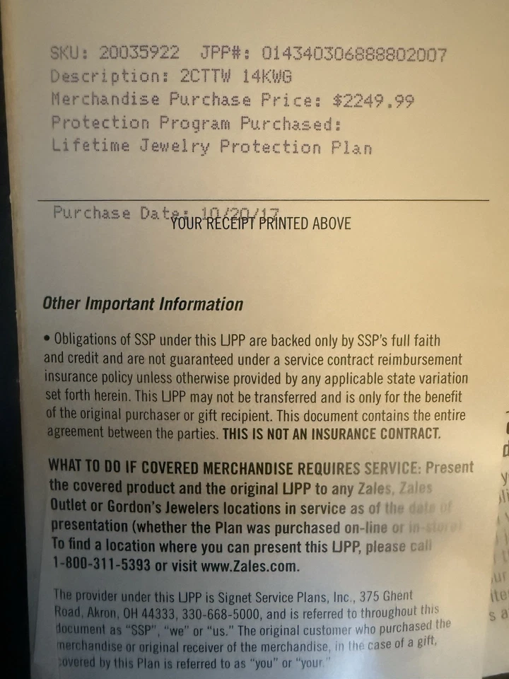 2 Karat Diamond Engagement Ring 14k , All Paper Work Included Diamond Bonded - Image 4 of 4