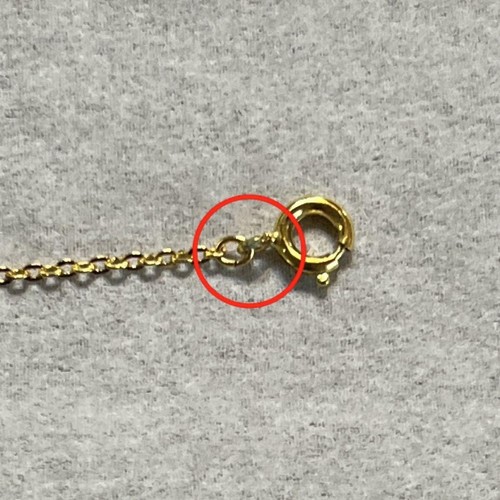Tokyo Ginza MIKIMOTO Collar Colgante Oro Perla Color Vintage C893 - Imagen 3 de 10