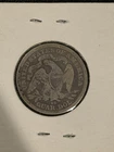 1876 CC Seated Liberty Quarter Circulated U.S. Type Coin