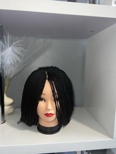 Micro-Twist handgefertigte geflochtene Perüc...