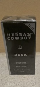 Herban Cowboy Dusk Eau de Cologne 1.7 Oz Unopened