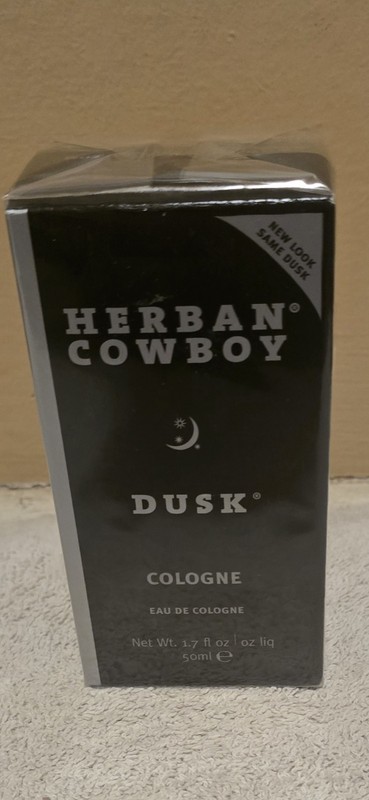 Herban Cowboy Dusk Eau de Cologne 1.7 Oz Unopened