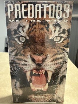 Predators of the Wild Tigers VHS 1993