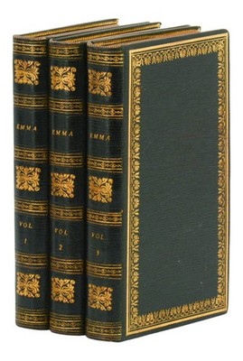 Emma: A Novel ~ by JANE AUSTEN ~ First Edition ~ 1st Printing