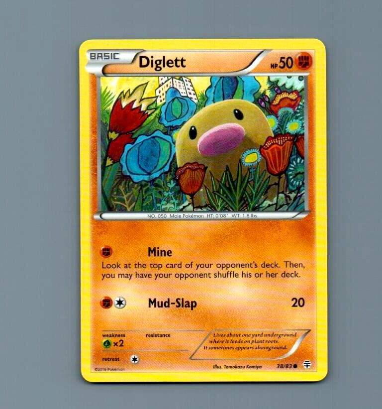 Diglett 38/83 Common Generations Pokemon Near Mint