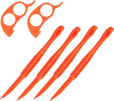Soft Home Premium Plastic Orange Peeler Lemon Citrus Peel Cutter Vegetable Slice