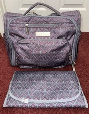 Ju-Ju-Be B.F.F. Convertible Diaper Bag Backpack / Amethyst Ice print