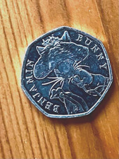50 PENCE COIN 2017 BENJAMIN BUNNY BEATRIX POTTER  COIN X 1