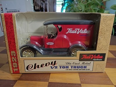 Vintage ERTL Diecast True Value Hardware 1923 Chevy 1/2 Ton Truck Bank (NEW)