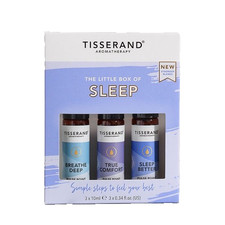 Image of Tisserand Aromatherapy Little Box of Sleep Gift Set 3 Bottles