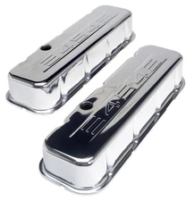 Trans-Dapt Performance Chrome Valve Covers 9843 Chevy BBC 396 427 454