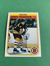Vintage Hockey Card 1982/83 Opee Chee No.20 Barry Pederson Rookie Card. rookie card picture