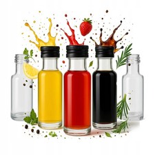 10x Glasflasche DORICA 20ml f&uuml;r Lik&ouml;re, Alkoholproben, Geschenk, Lik&ouml;r