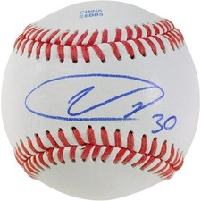 Ubaldo Jimenez Signed Baseball Colorado Rockies Guardians Autograph Proof COA