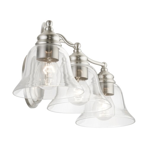 Livex Lighting 16933 Moreland 3 Light 24"W Commercial Vanity - Black - Picture 2 of 12